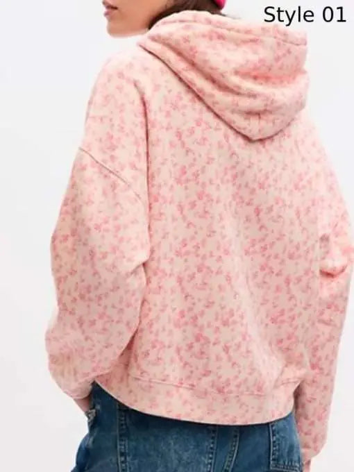 Gap x LoveShackFancy Floral Printed Hoodie