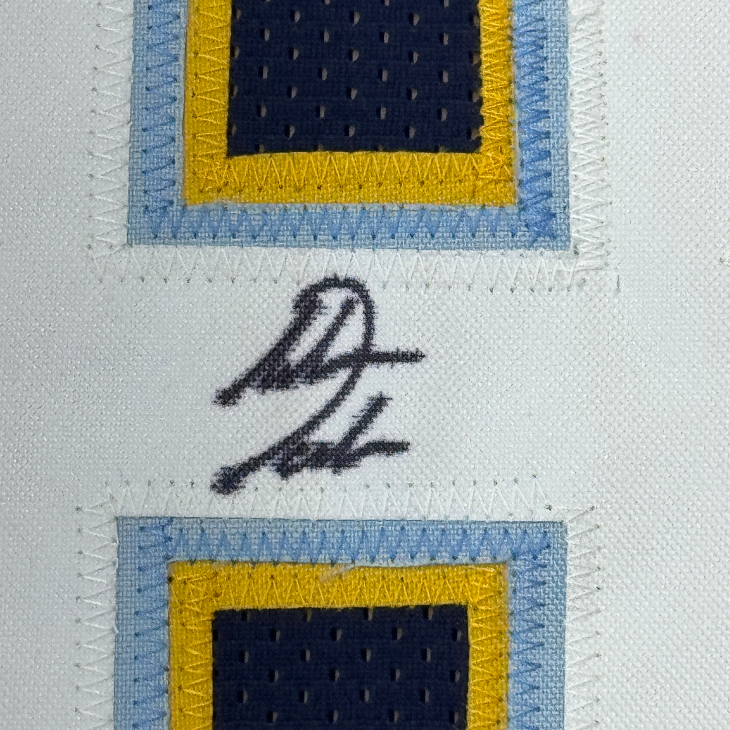 Framed Autographed/Signed Antonio Gates 35x39 Los Angeles LA Dark Blue Football Jersey Beckett BAS COA