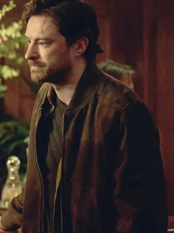 Gavin Drea Surface S02 Brown Bomber Jacket
