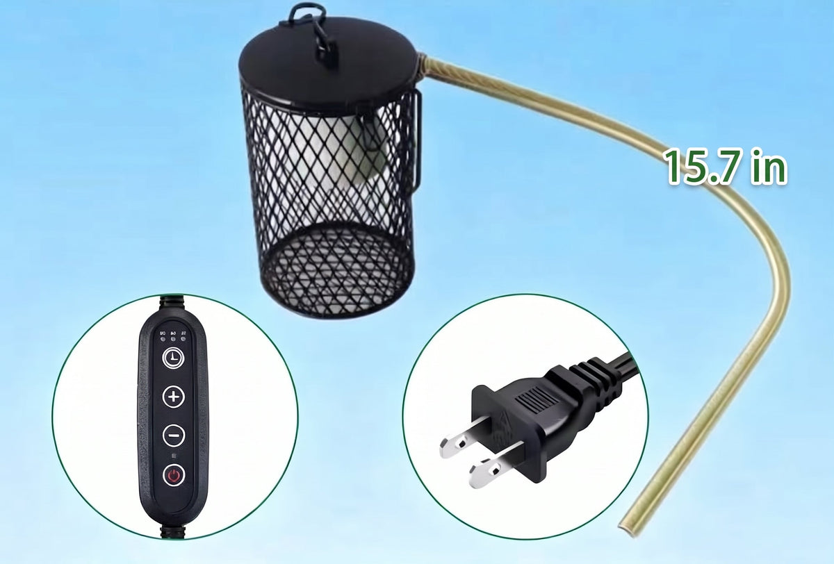 Anti-Scald Hanging Mesh Heater Guard & Ceramic Fixture