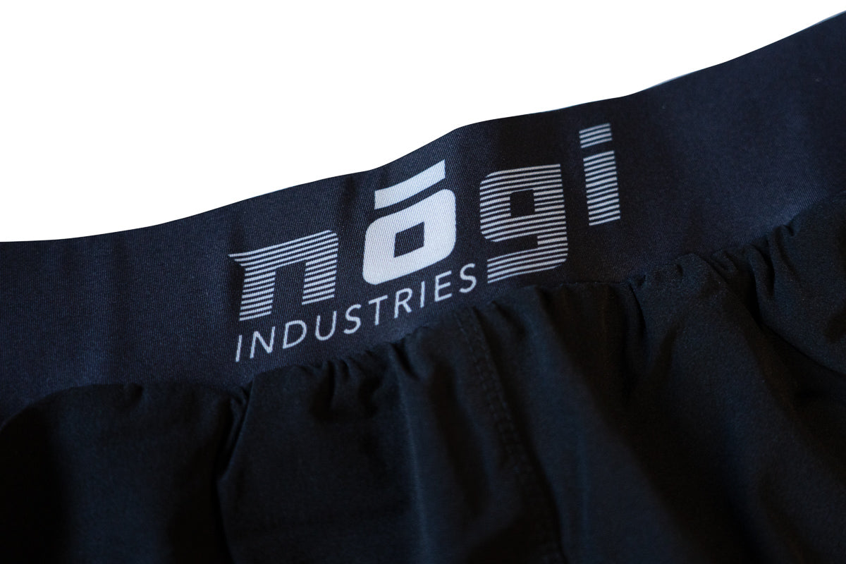 Ghost 5" Inseam Premium Lined Grappling Shorts - Obsidian Black