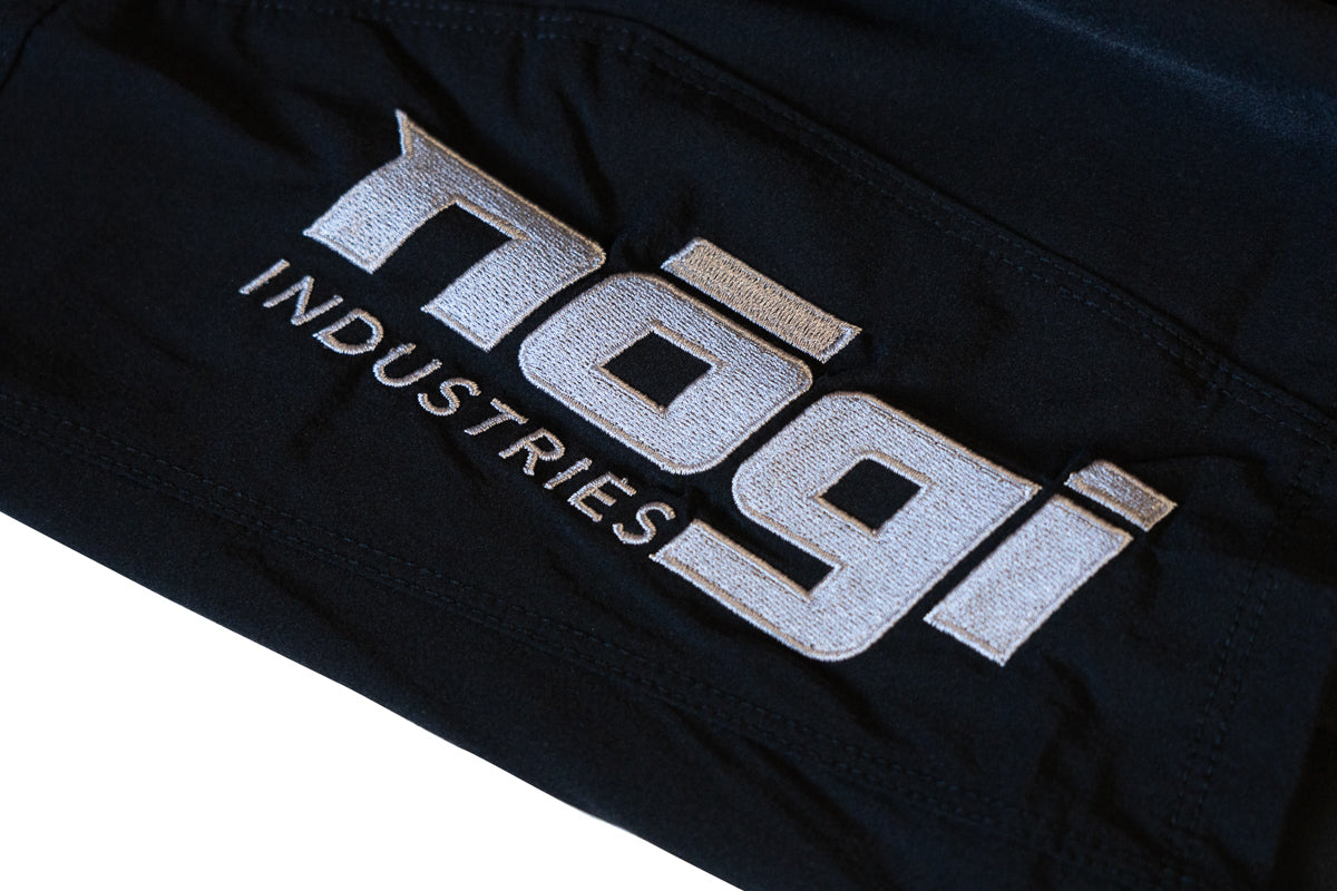Ghost 5" Inseam Premium Lined Grappling Shorts - Obsidian Black