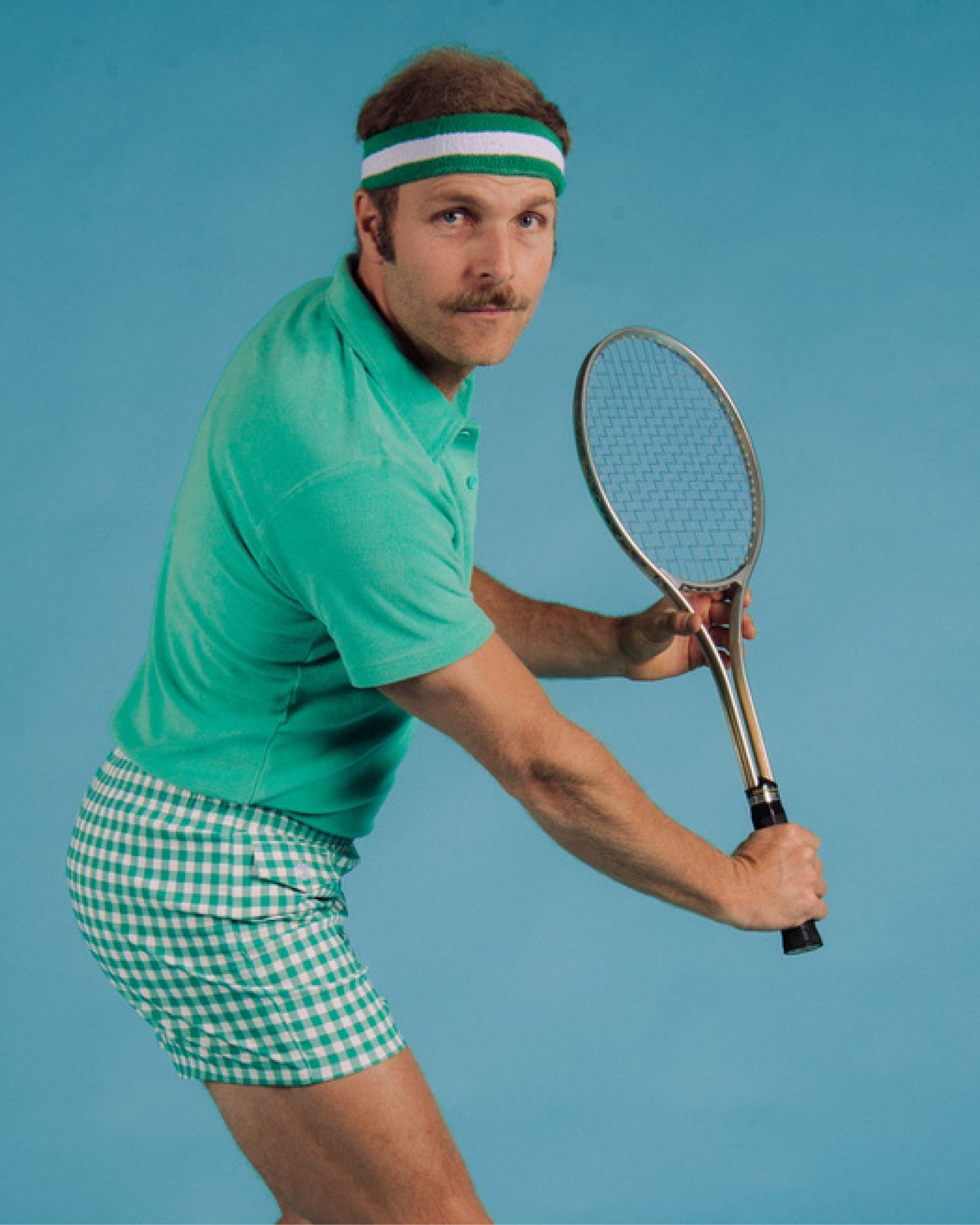 Men's Terry Polo (Mint)