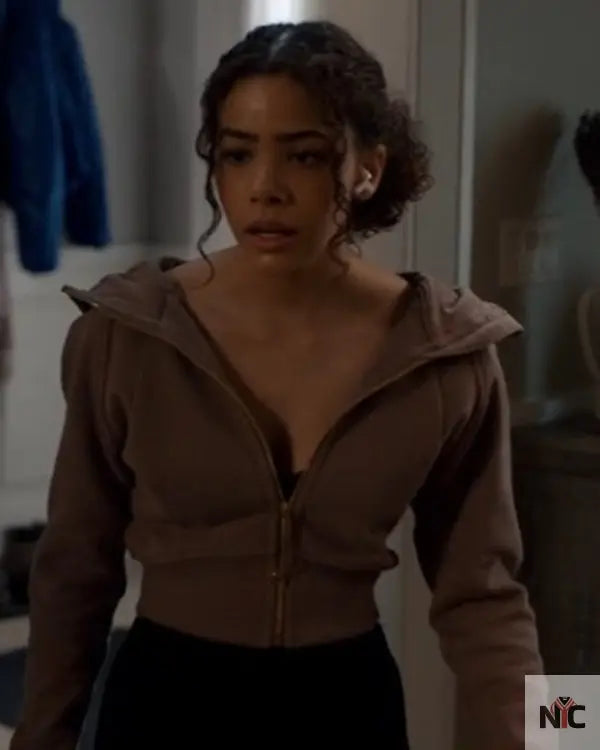 Ginny and Georgia Ginny Miller Brown Hoodie