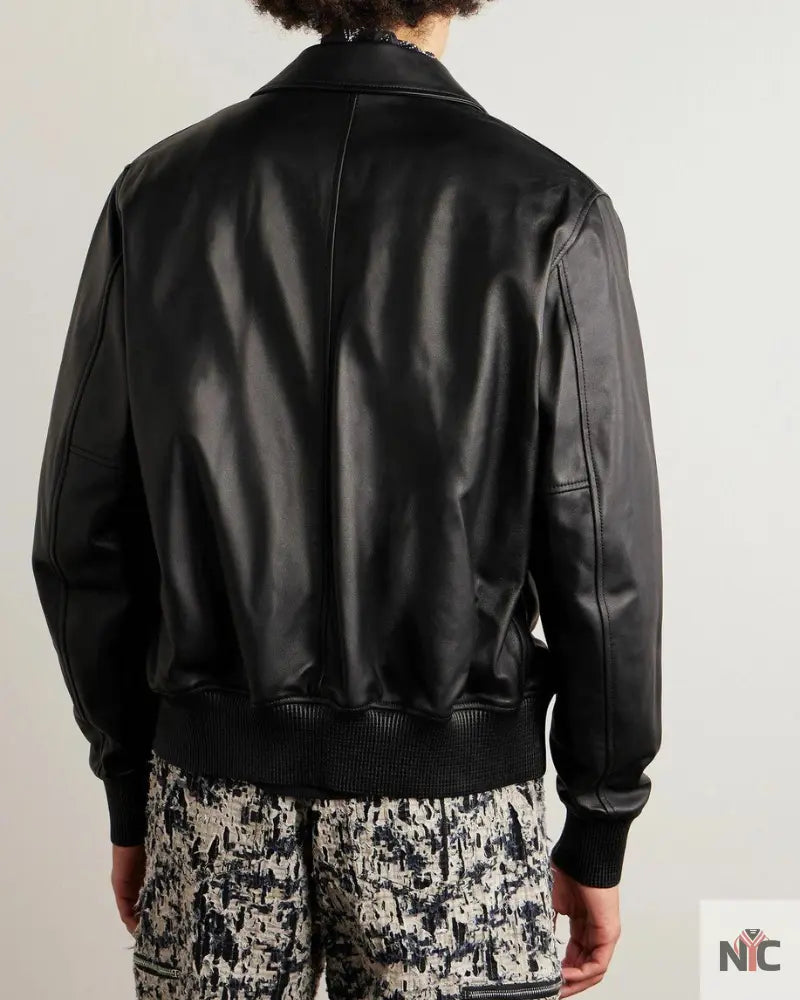 Givenchy Logo-embellished Studded Leather Jacket For Men