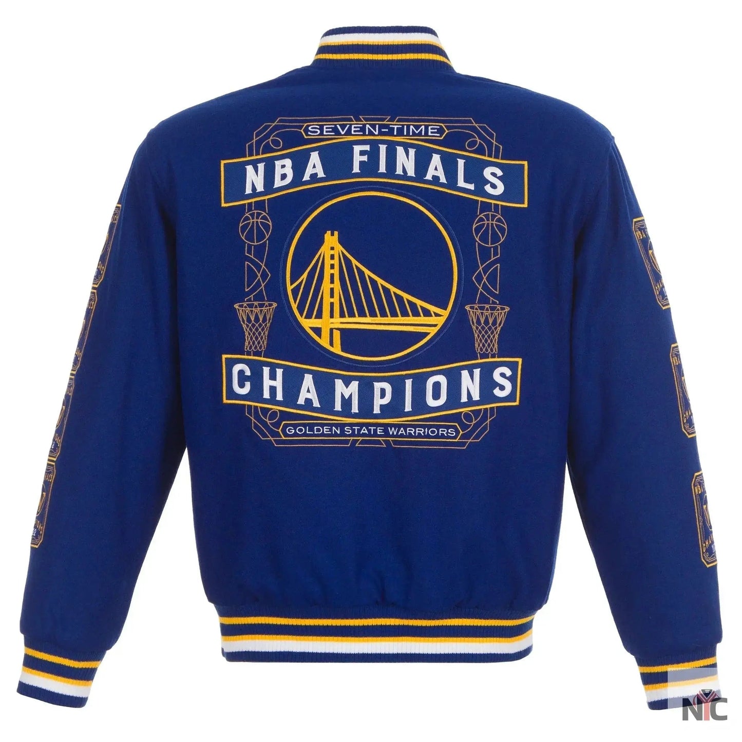 Golden State 17-Time NBA Finals Champions Jacket