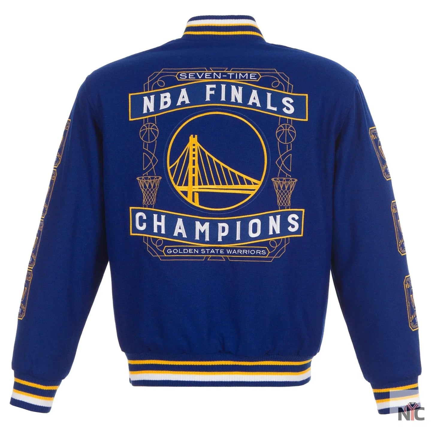 Golden State 17-Time NBA Finals Champions Jacket