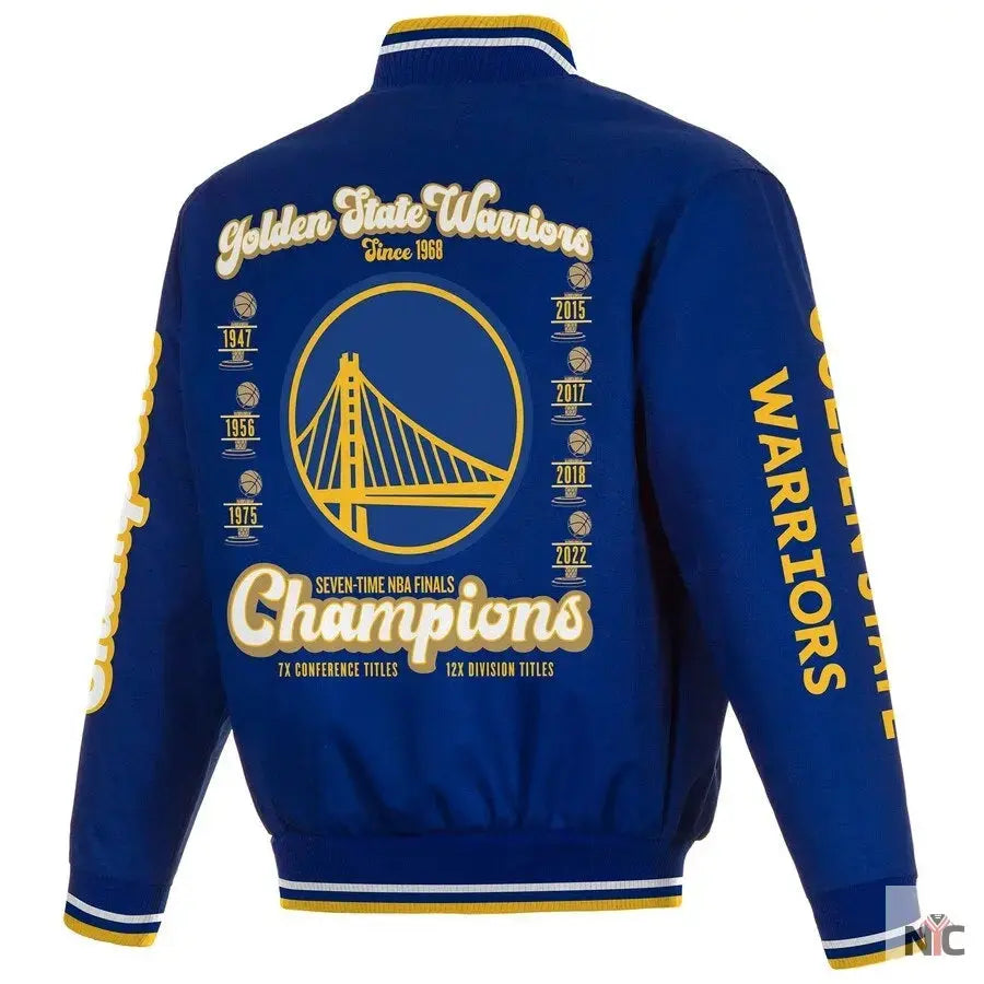 Golden State Warriors 2022 NBA Finals Champions Jacket
