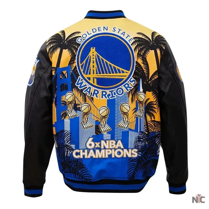 Golden State Warriors Final Champions Varsity Jacket