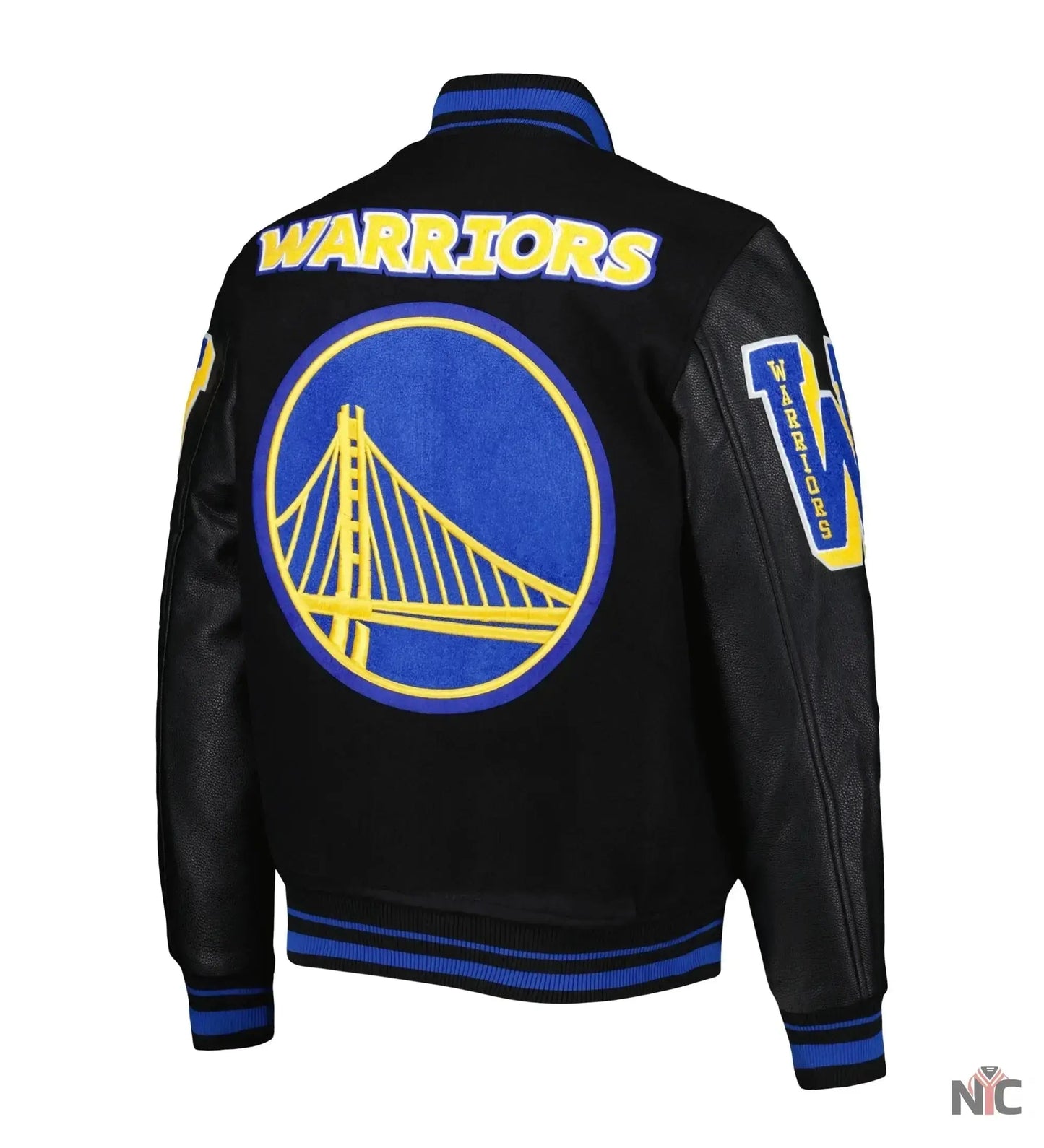 Golden State Warriors Mashup Varsity Jacket