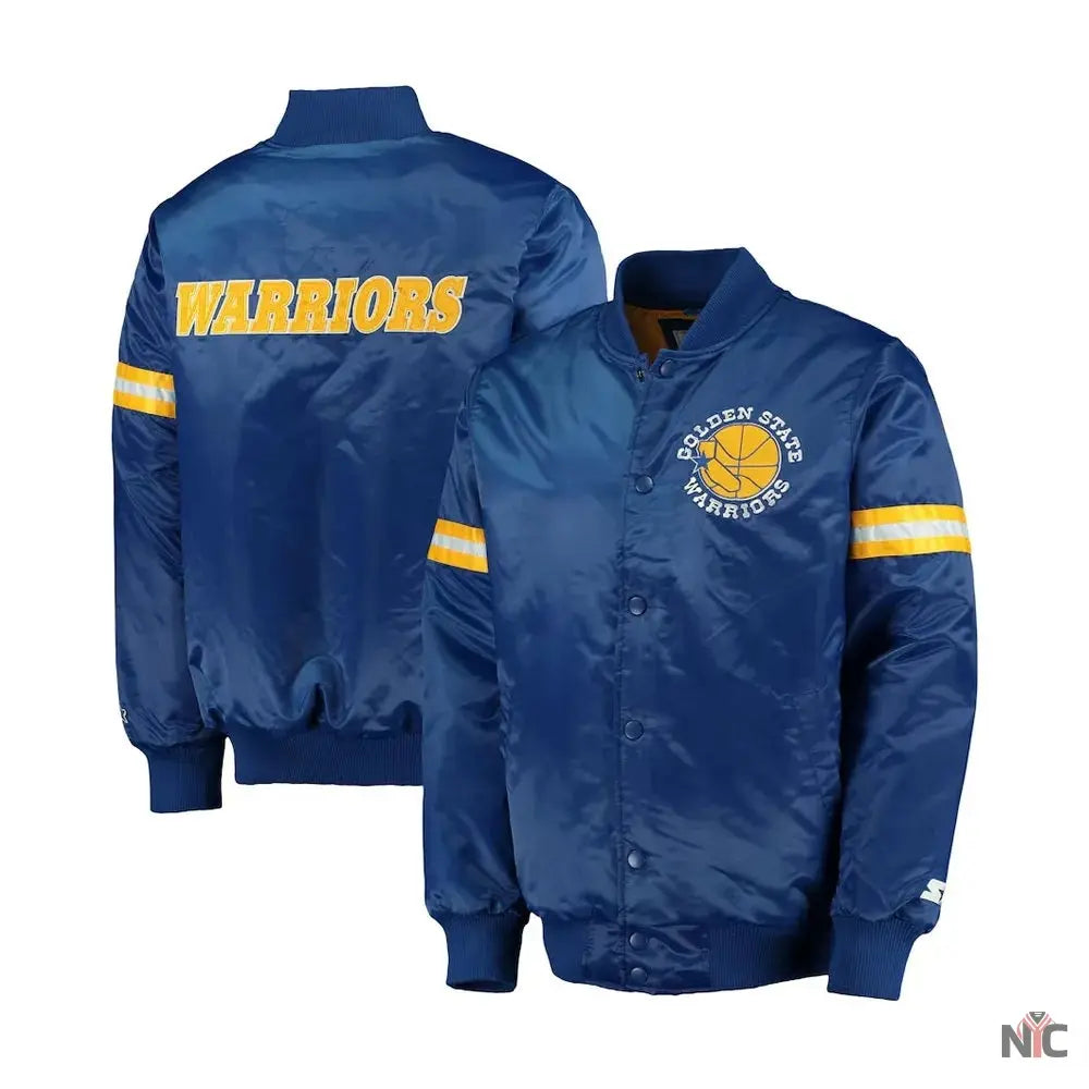 Golden State Warriors Starter Royal Jacket