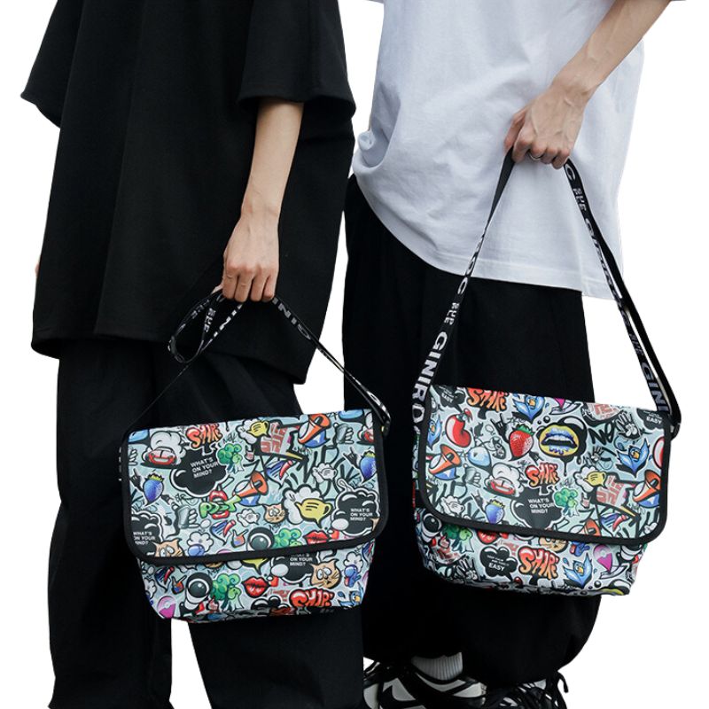 Graffiti Messenger Bag