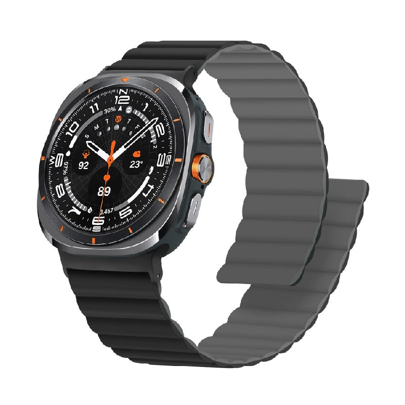 Magnetic Silicone Sport Band for Samsung Galaxy Watch Ultra