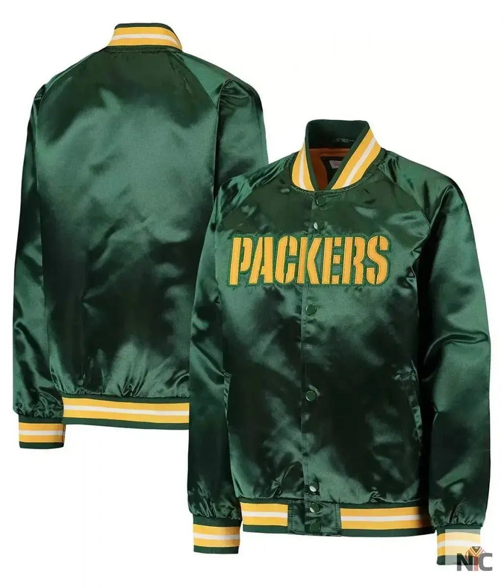 Green Bay Packers Green Lightweight Jacket