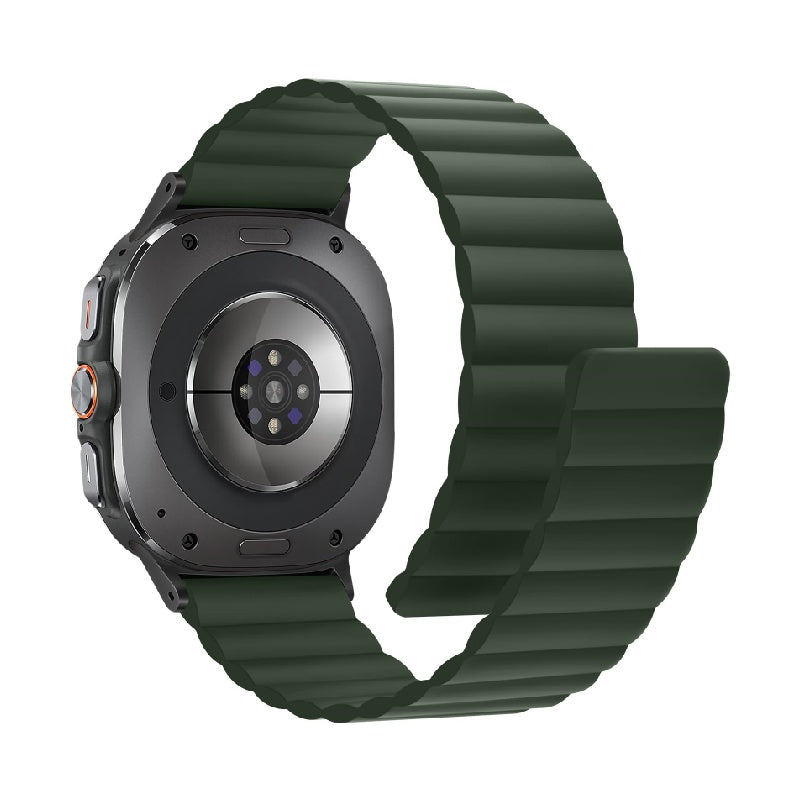 Magnetic Silicone Sport Band for Samsung Galaxy Watch Ultra