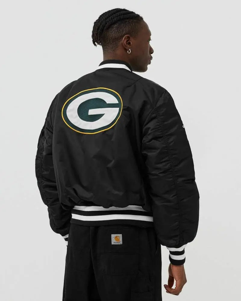 Green Bay Packers Alpha Industries MA-1 Bomber Jacket