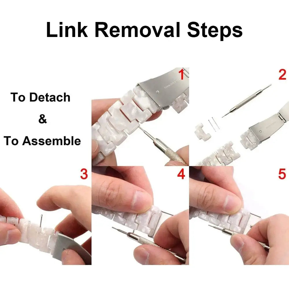 Fitbit Versa & Sense Resin Band - Stylish Straps for Sense