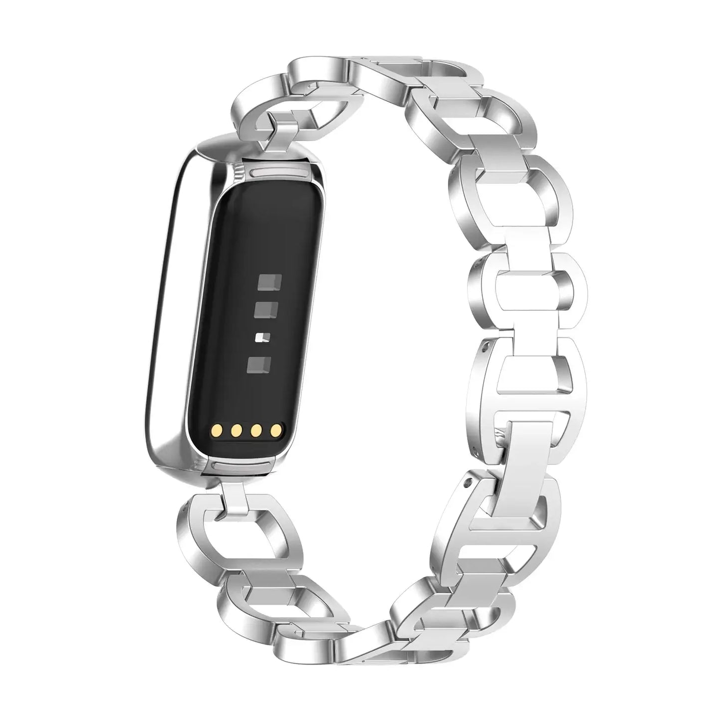 Stainless Steel Fitbit Luxe Band - Sleek Premium Design