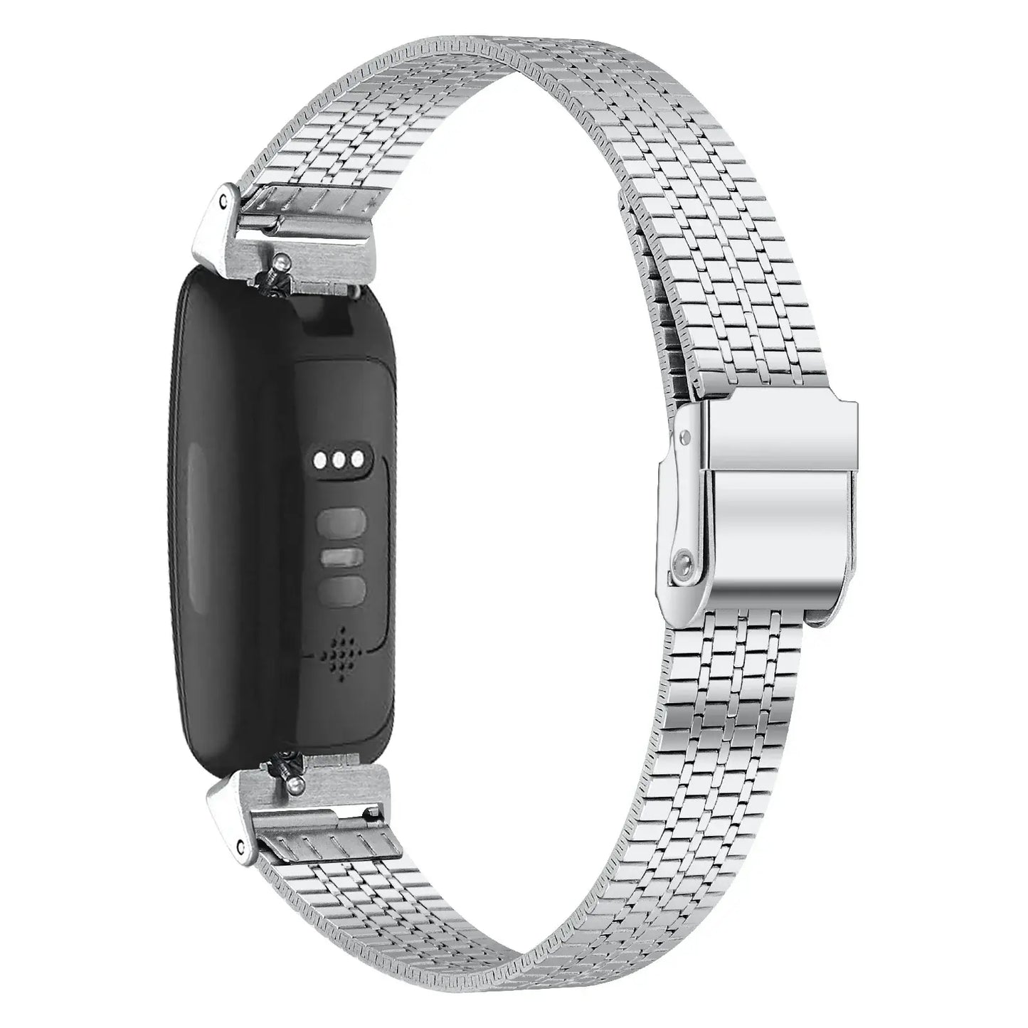 Fitbit Inspire 2, 1 Steel Band - Durable Metal Strap