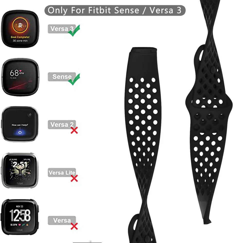 Breathable Sport Fitbit Versa & Sense Bands
