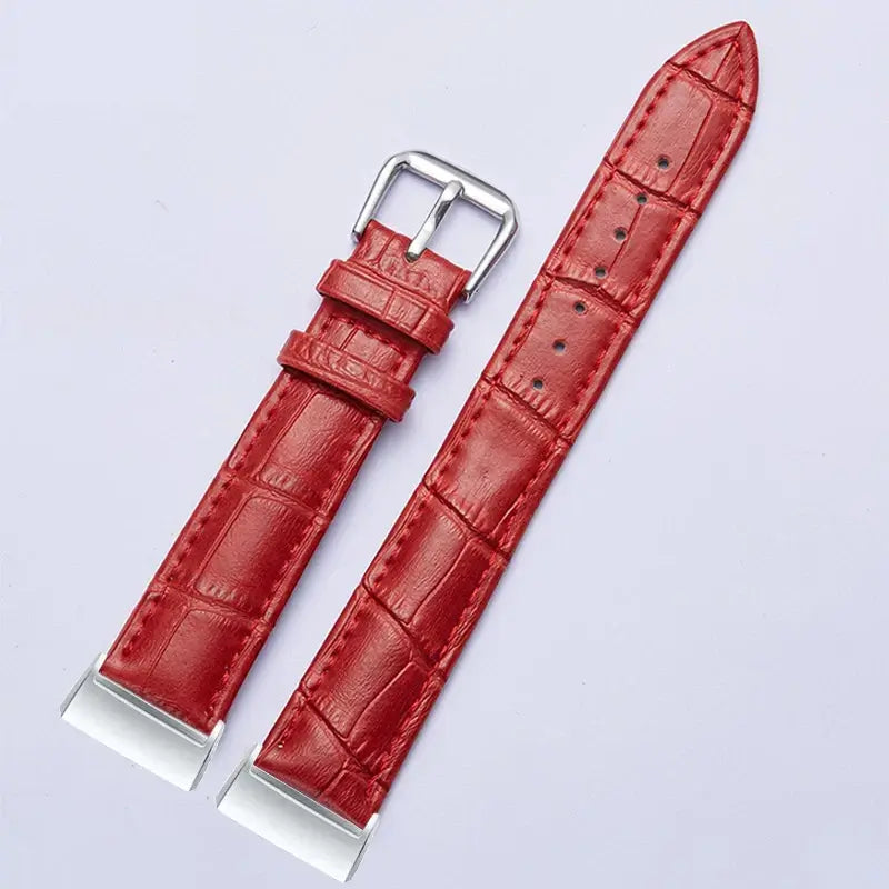 Fitbit Charge 6 5 4 3 Leather Band - Premium Classic Style