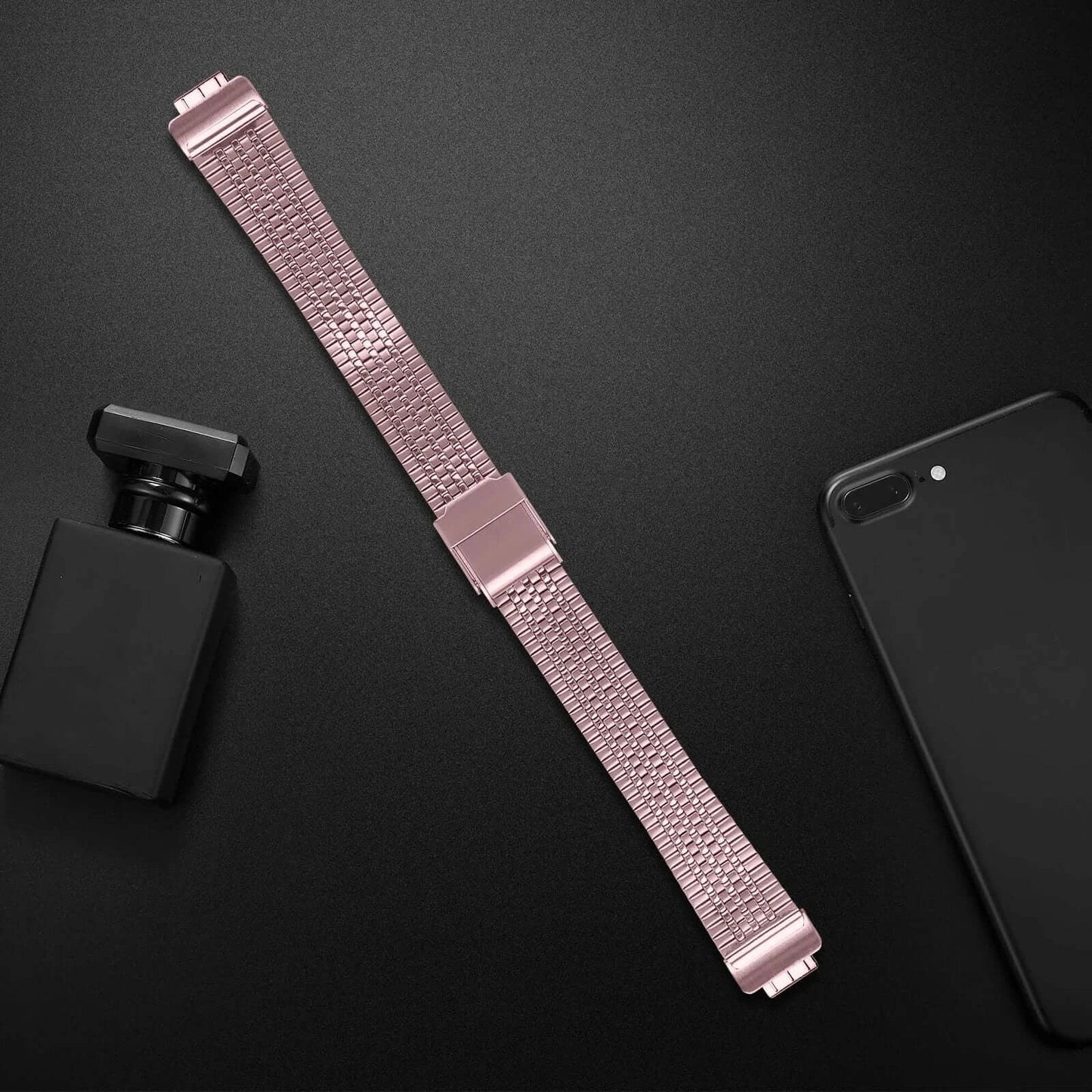 Fitbit Inspire 2, 1 Steel Band - Durable Metal Strap