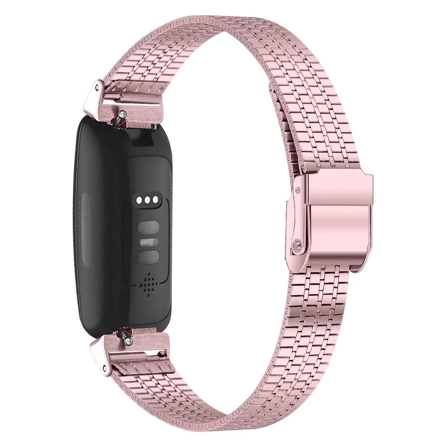 Fitbit Inspire 2, 1 Steel Band - Durable Metal Strap