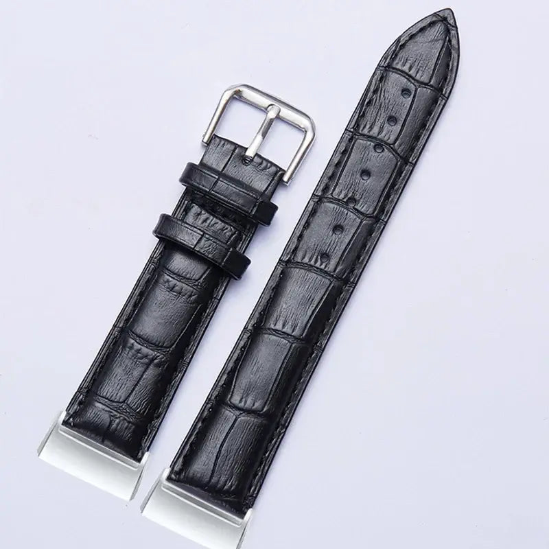 Fitbit Charge 6 5 4 3 Leather Band - Premium Classic Style