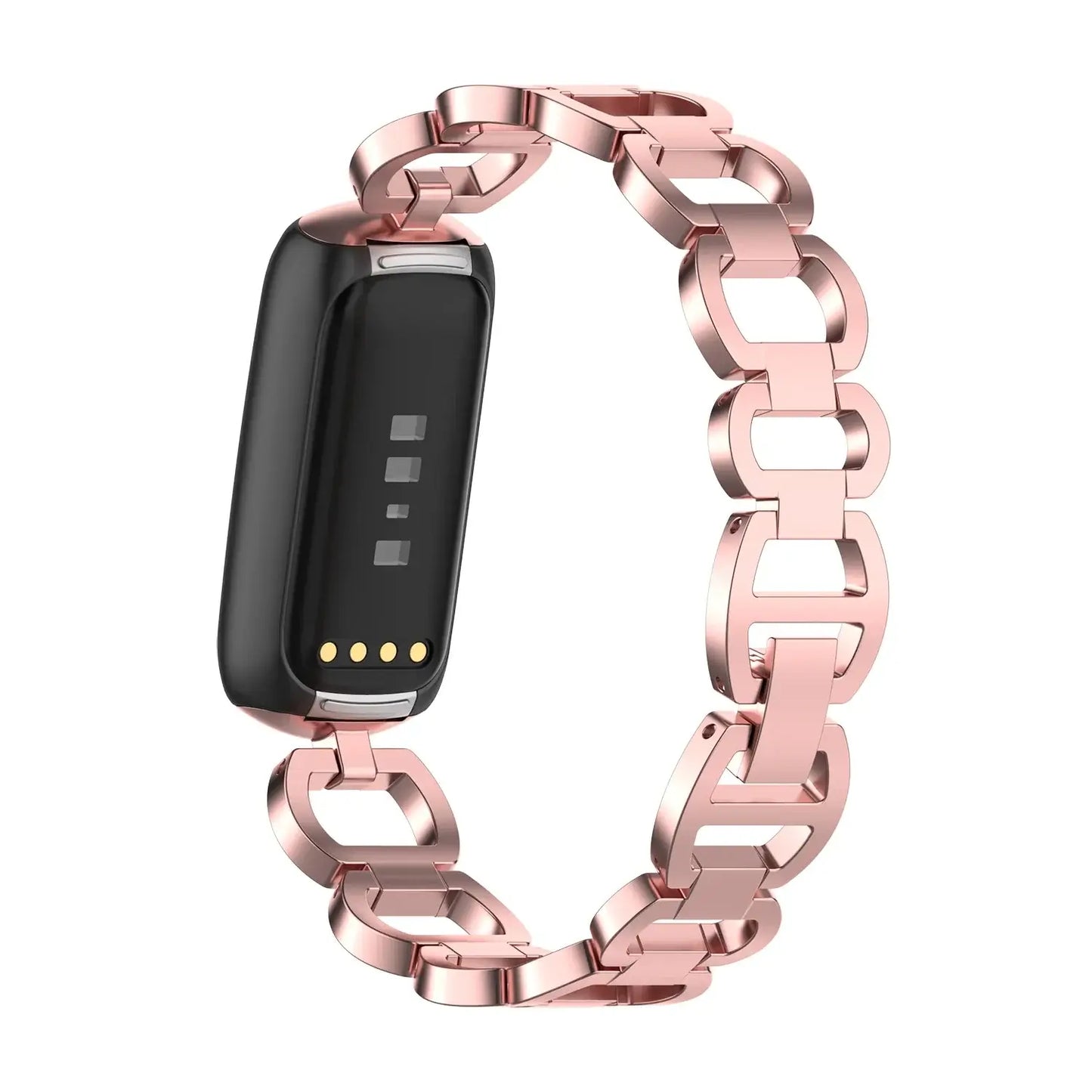 Stainless Steel Fitbit Luxe Band - Sleek Premium Design