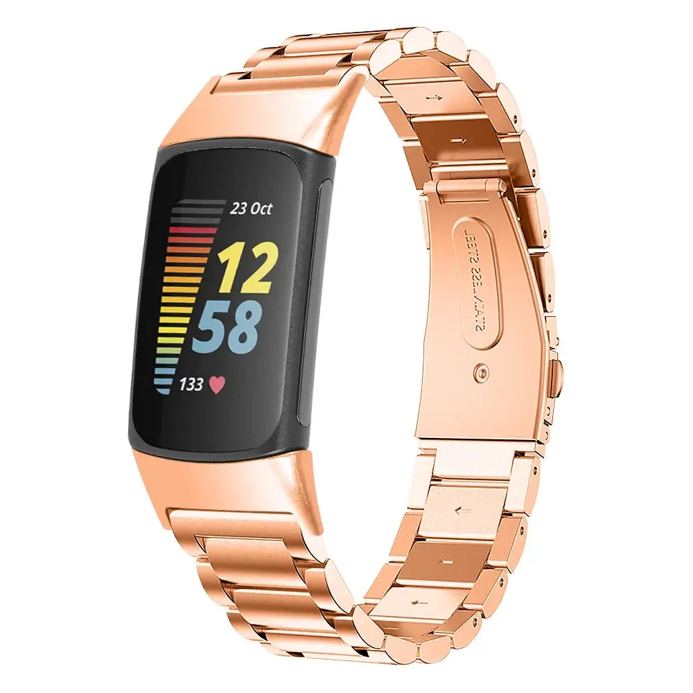 Fitbit Charge 5 6 Stainless Steel Band - Luxury and Durable