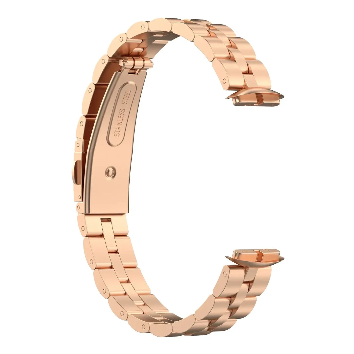 Stainless Steel Fitbit Luxe Band - Sleek Luxury Design