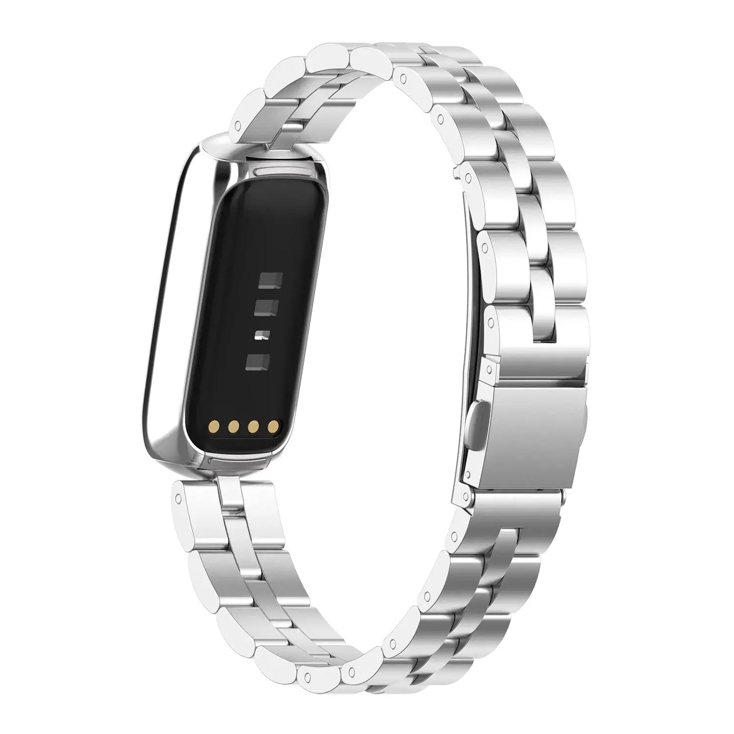 Stainless Steel Fitbit Luxe Band - Sleek Luxury Design