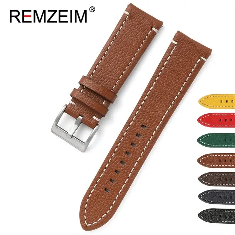Ticwatch Leather Band - Premium Classic Design for Style