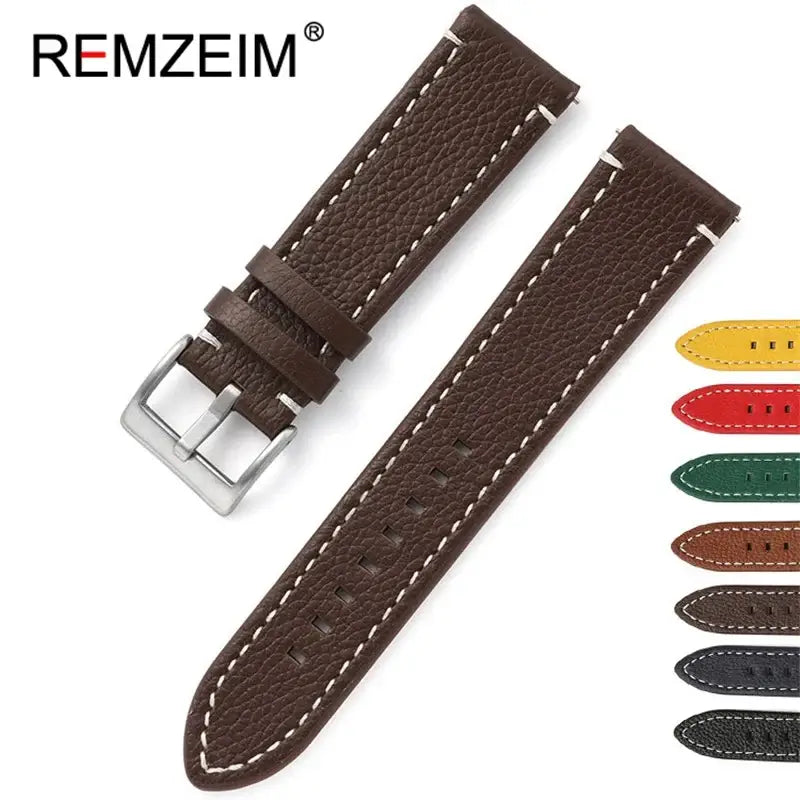 Ticwatch Leather Band - Premium Classic Design for Style