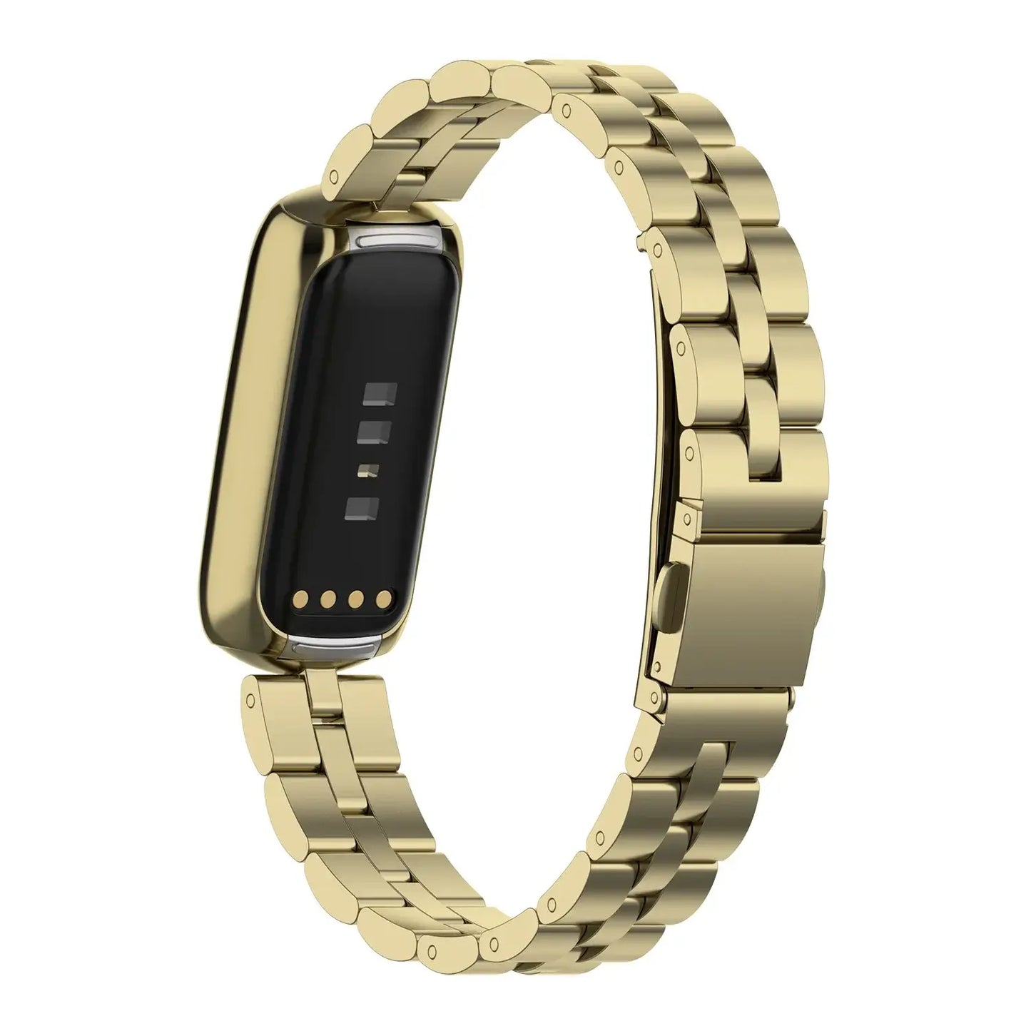 Stainless Steel Fitbit Luxe Band - Sleek Luxury Design