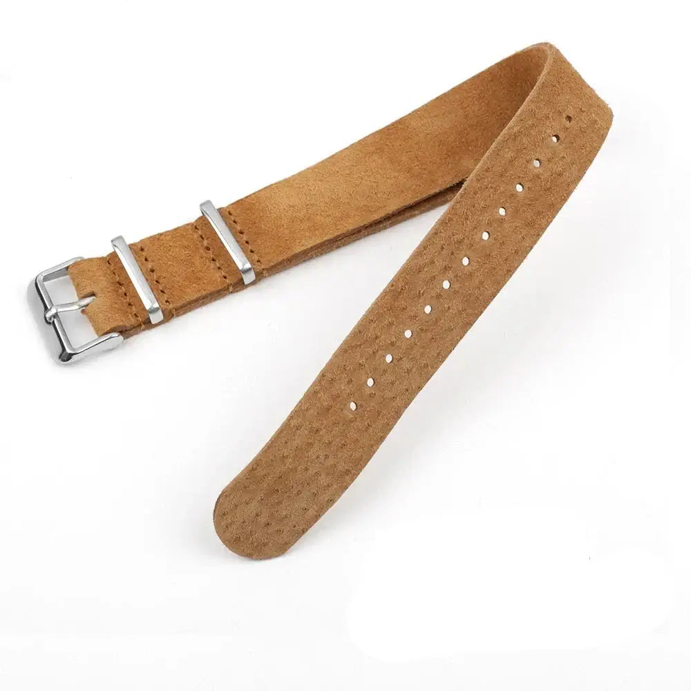 Suunto Suede Leather Strap - Durable, Comfortable, Rugged