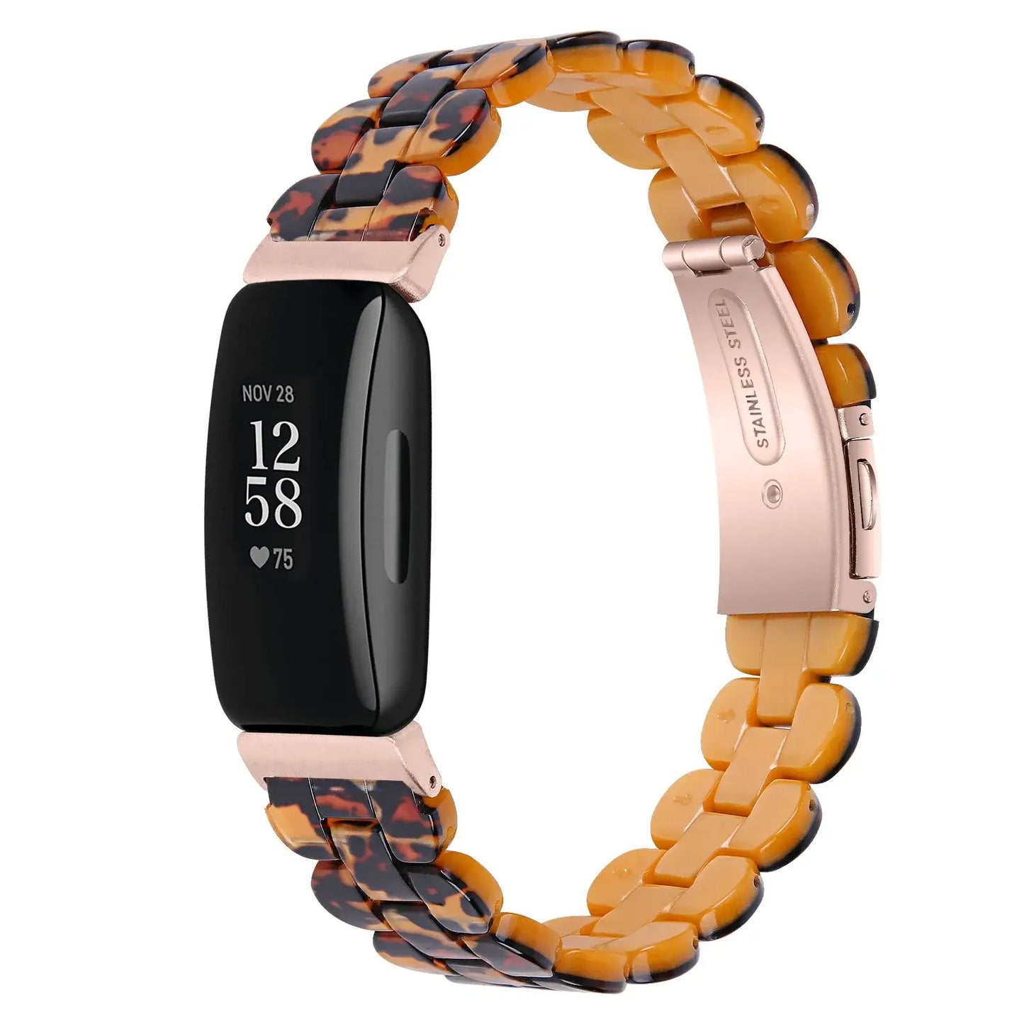 Fitbit Inspire 3, 2, 1, HR Resin Band - Durable, Lightweight