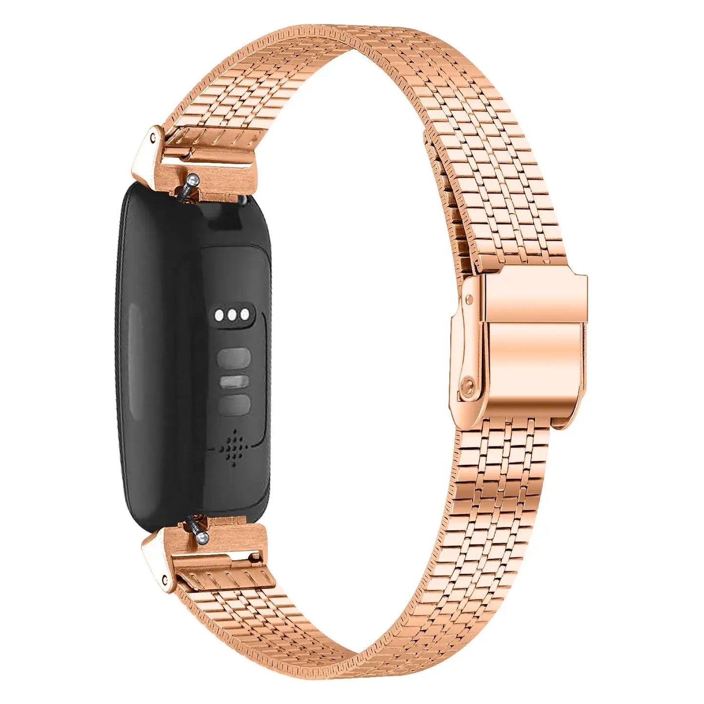 Fitbit Inspire 2, 1 Steel Band - Durable Metal Strap