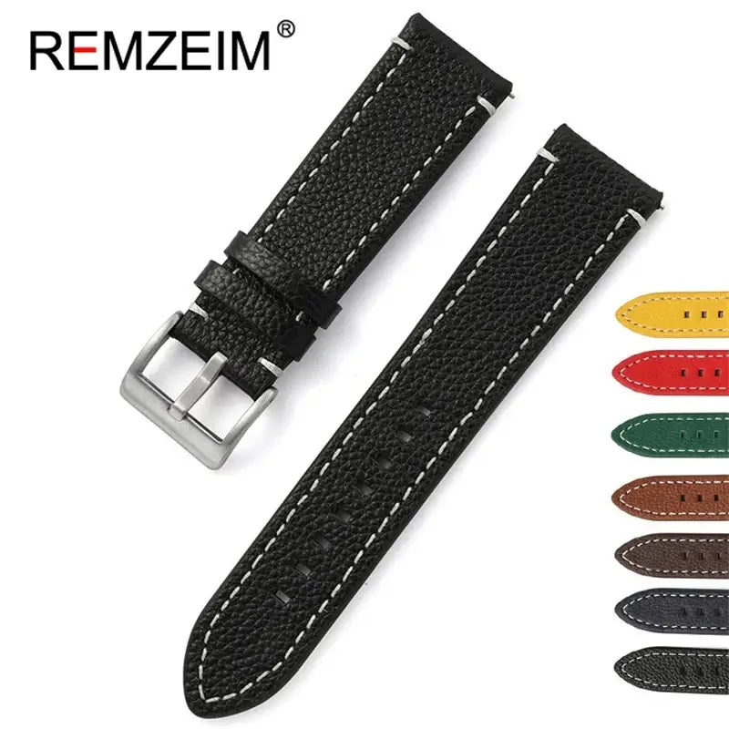 Ticwatch Leather Band - Premium Classic Design for Style