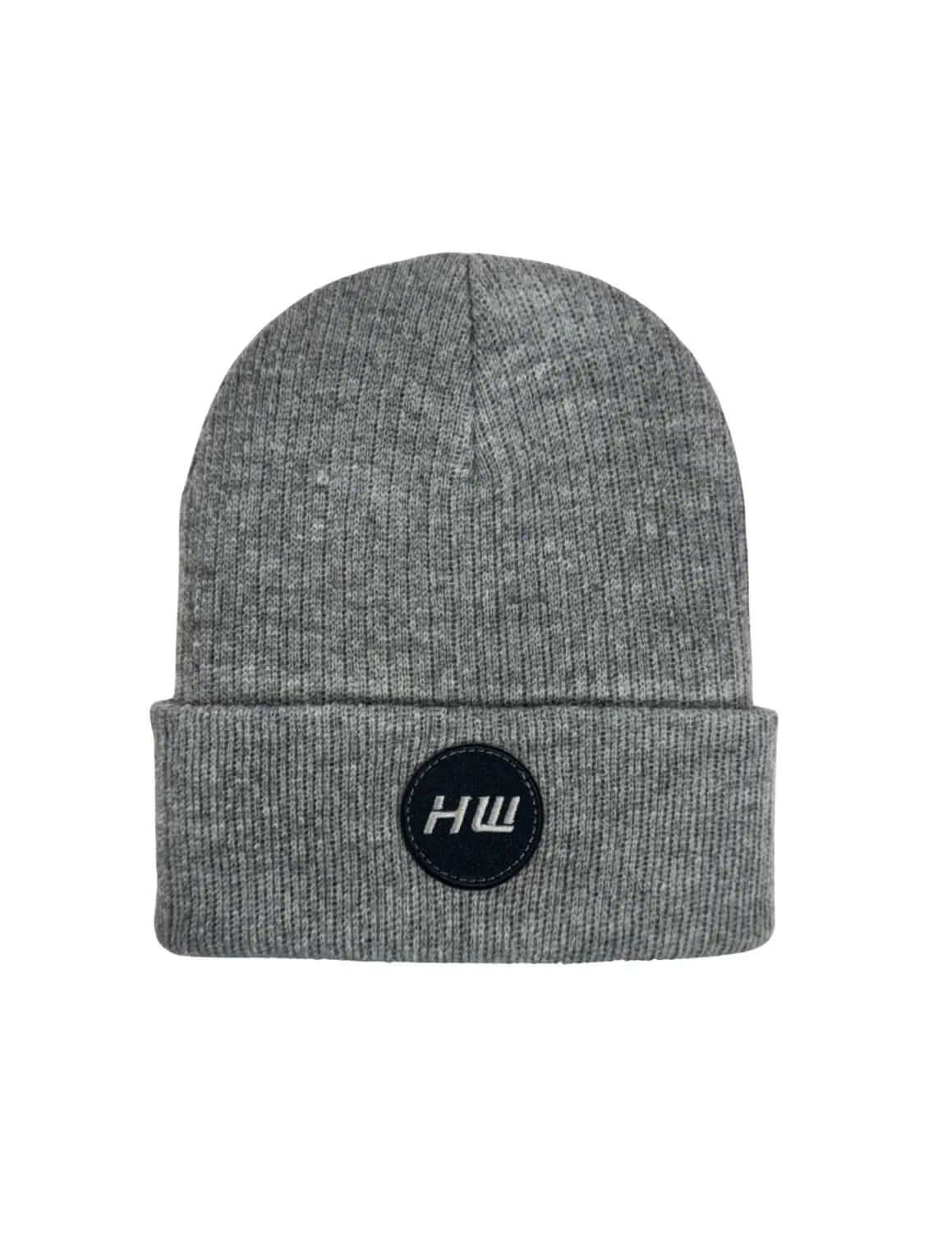 Cuffed Wide Ribbed, Classic Beanie, Koala Gray