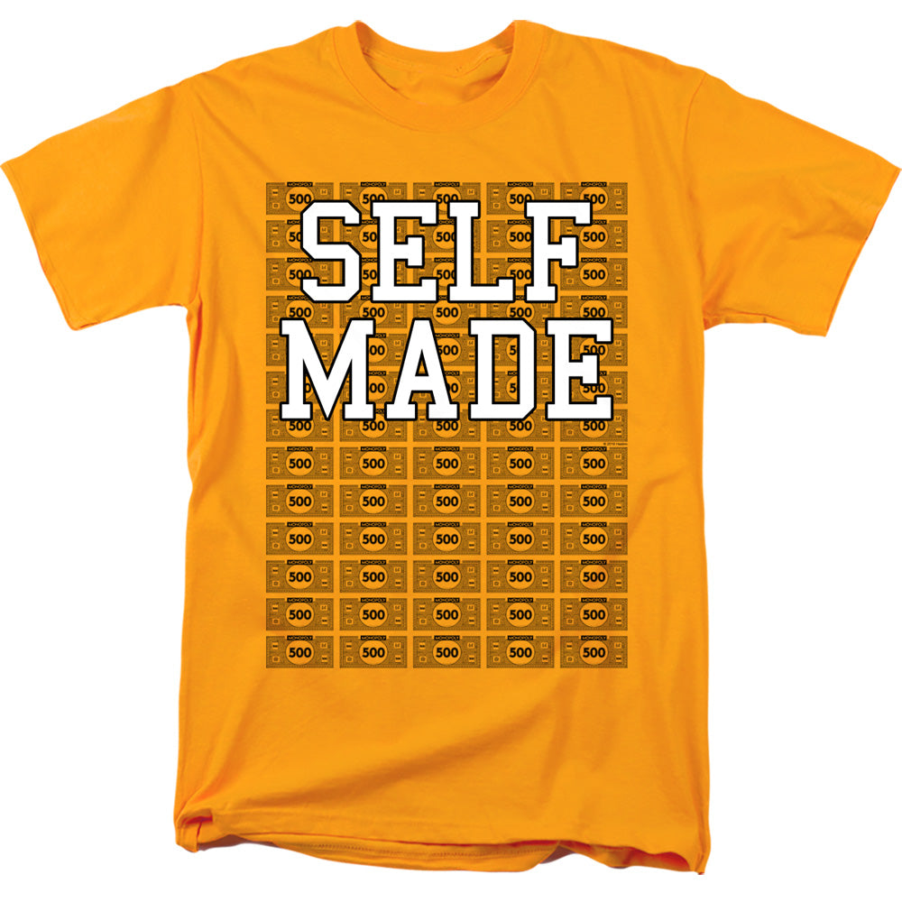 Monopoly Self Made Mens T Shirt Gold Officially Licensed
