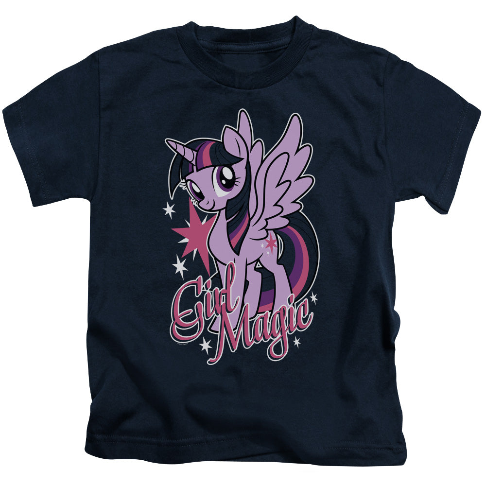 My Little Pony Tv Girl Magic Juvenile Kids Youth T Shirt Navy Blue Officially Licensed