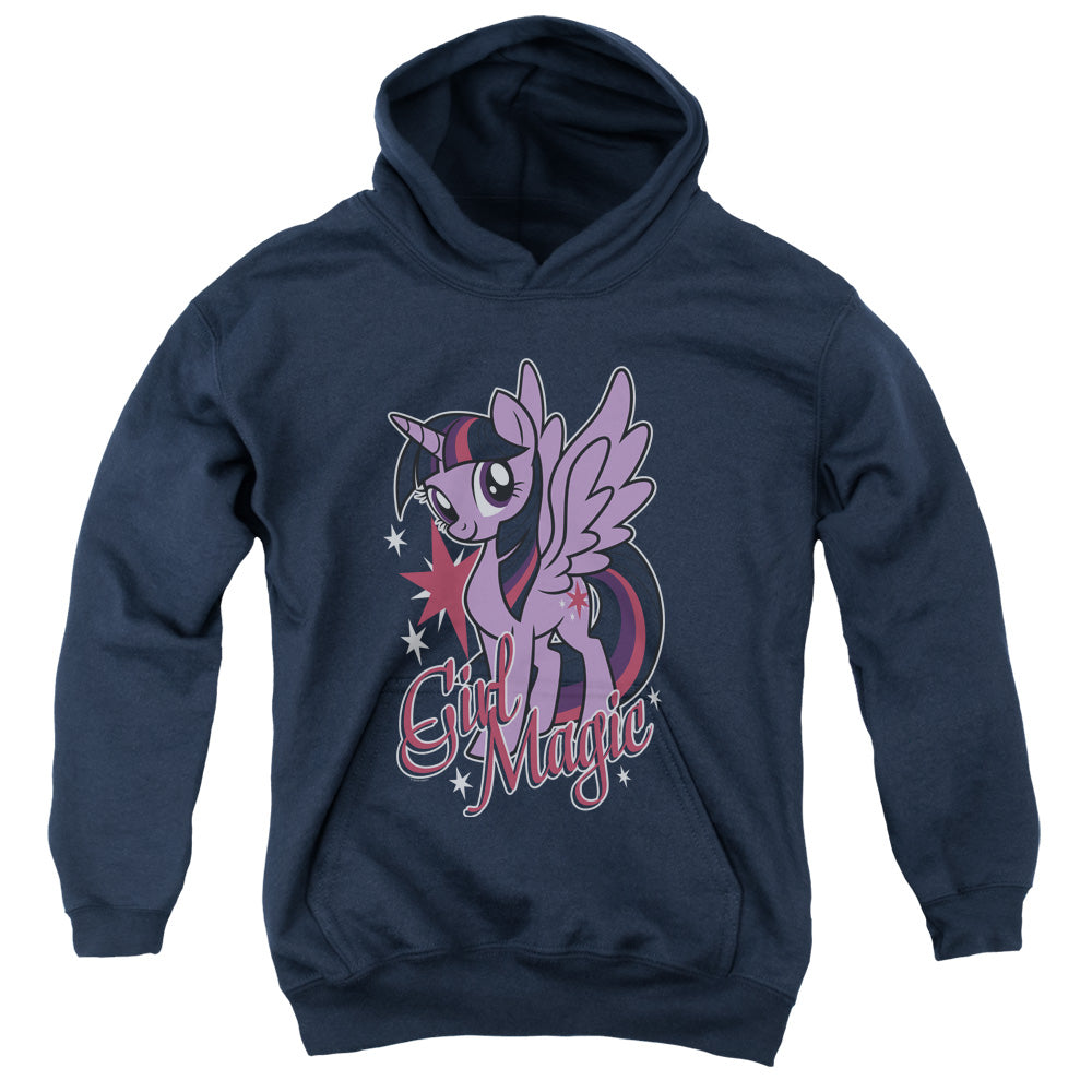 My Little Pony Tv Girl Magic Kids Youth Hoodie Navy Blue Officially Licensed
