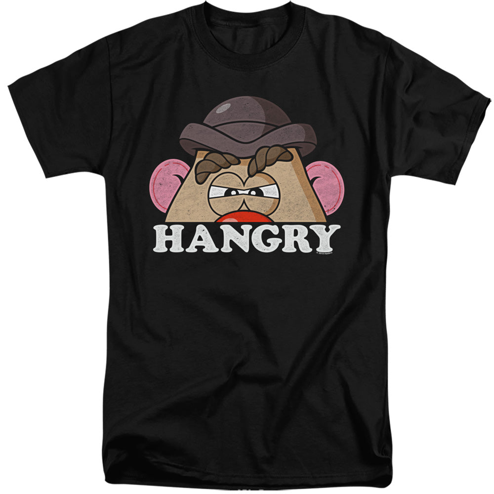 Mr Potato Head Hangry Mens Tall T Shirt Black Officially Licensed