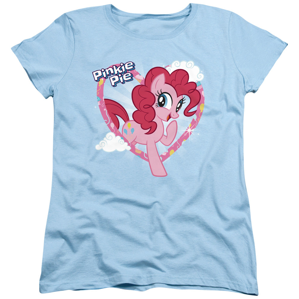 My Little Pony Tv Pinkie Pie Womens T Shirt Light Blue Officially Licensed