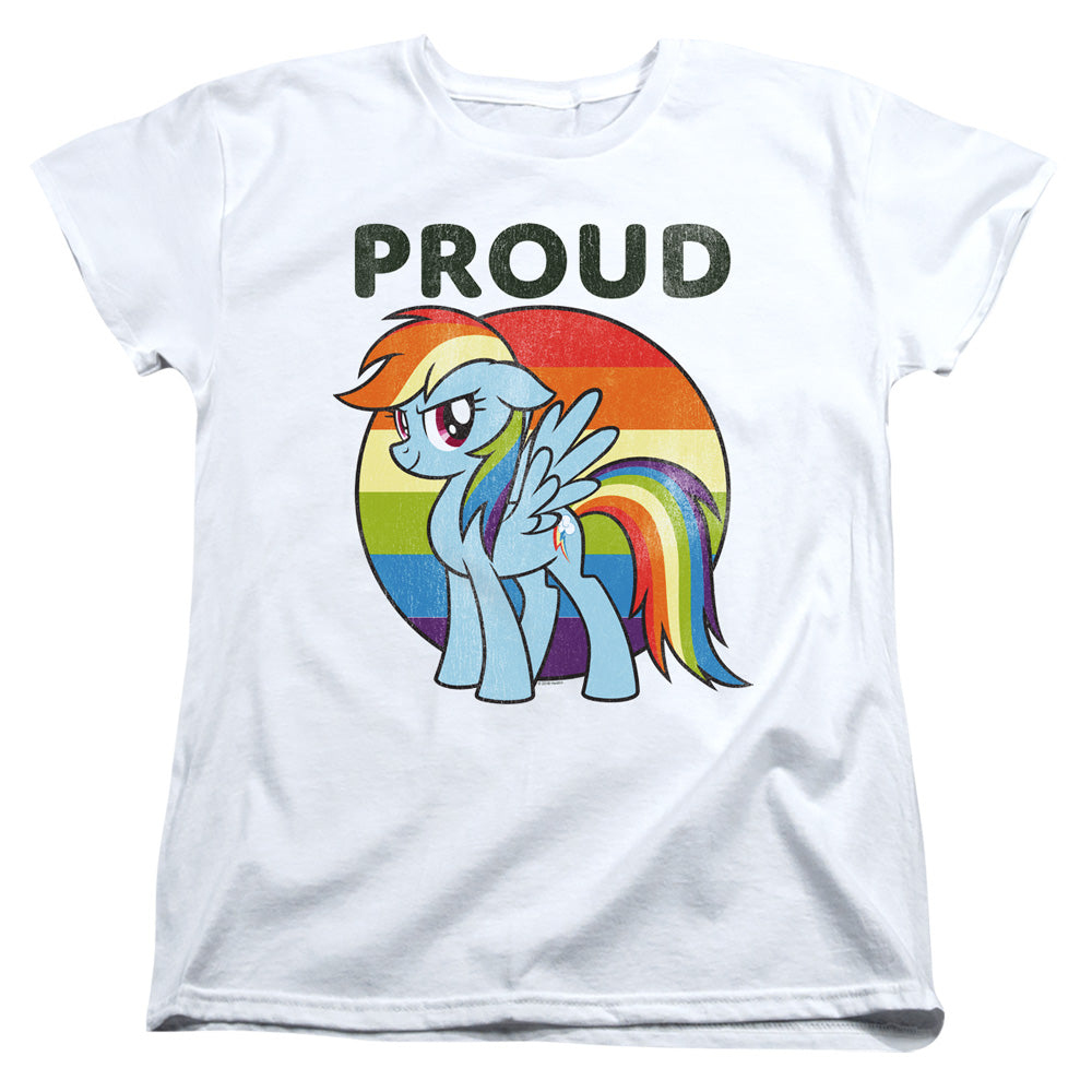 My Little Pony Tv Proud Womens T Shirt White Officially Licensed