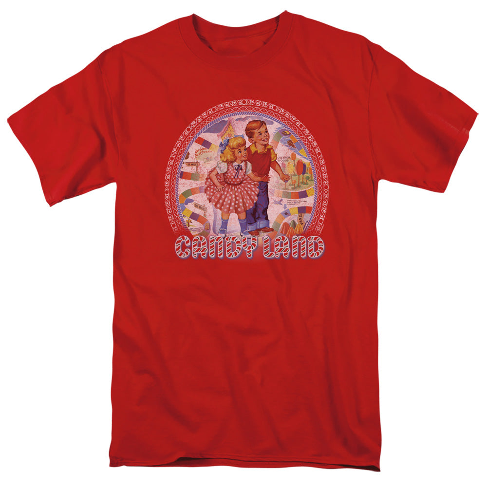 Candy Land Candy Land Mens T Shirt Red Officially Licensed
