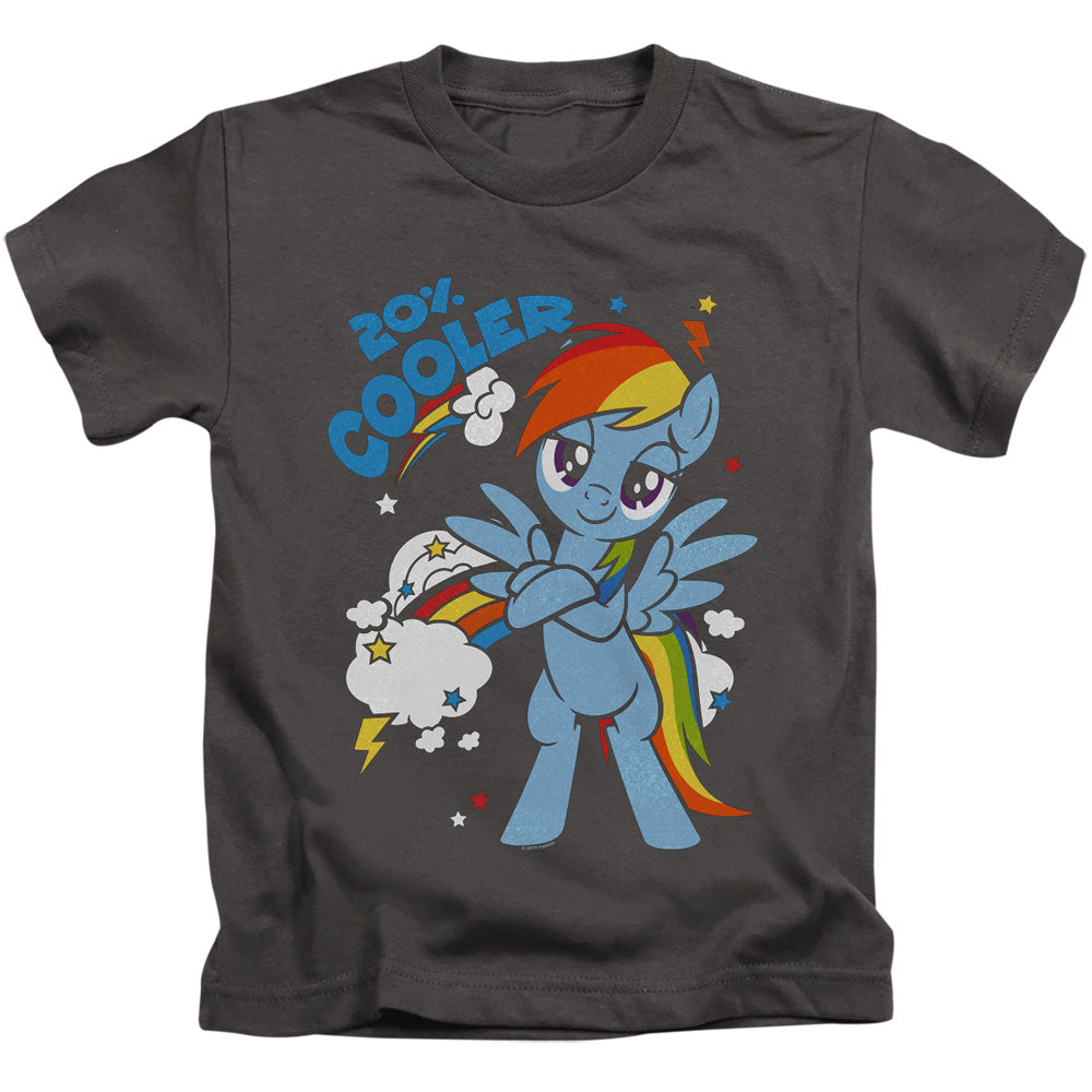 My Little Pony Tv 20 Percent Cooler Juvenile Kids Youth T Shirt Charcoal Officially Licensed