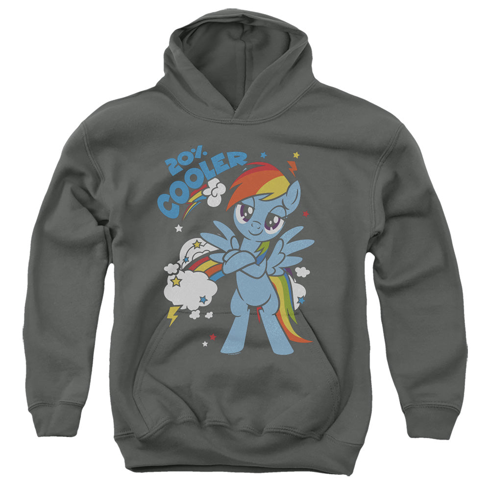 My Little Pony Tv 20 Percent Cooler Kids Youth Hoodie Charcoal Officially Licensed