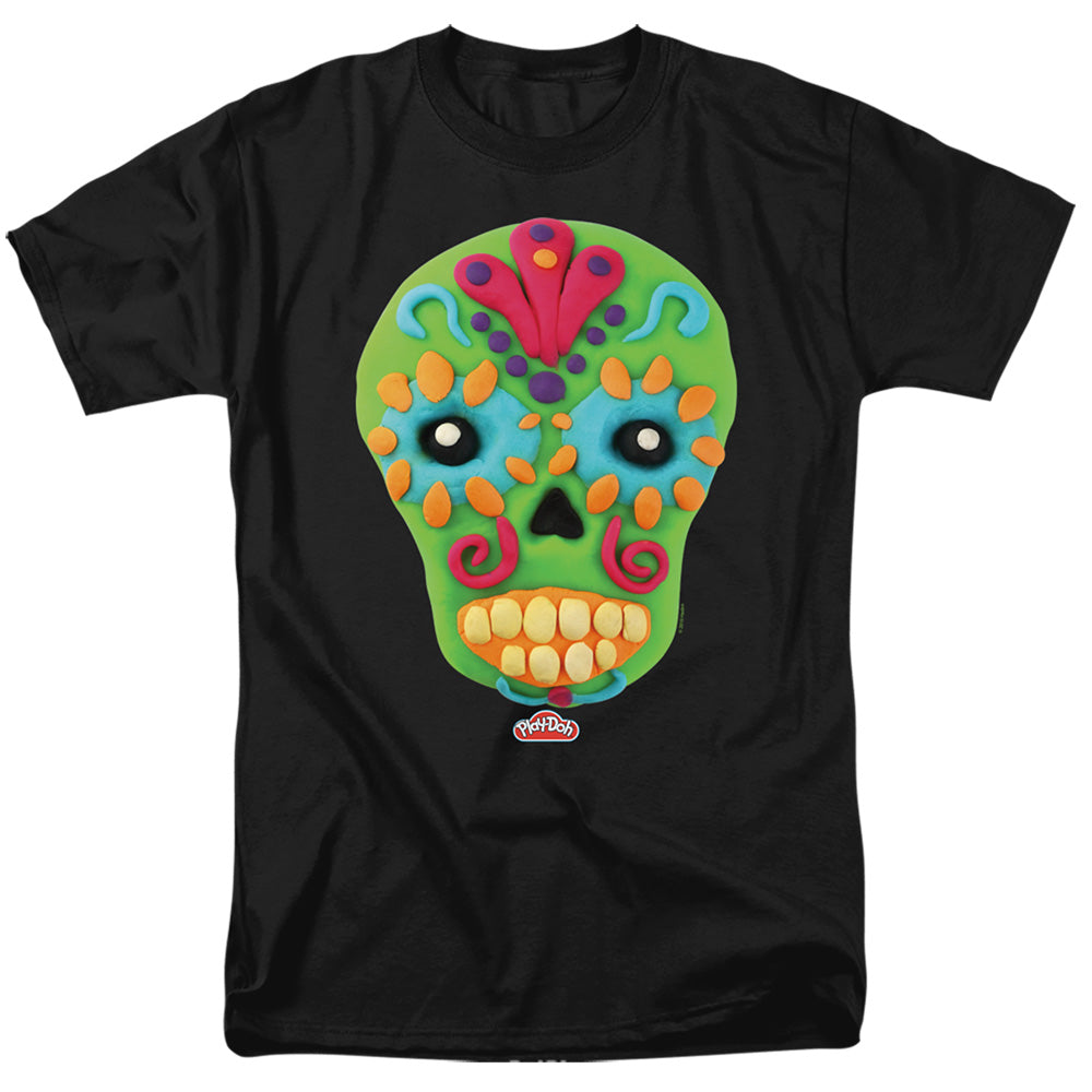 Play Doh Sugar Skull Mens T Shirt Black Officially Licensed